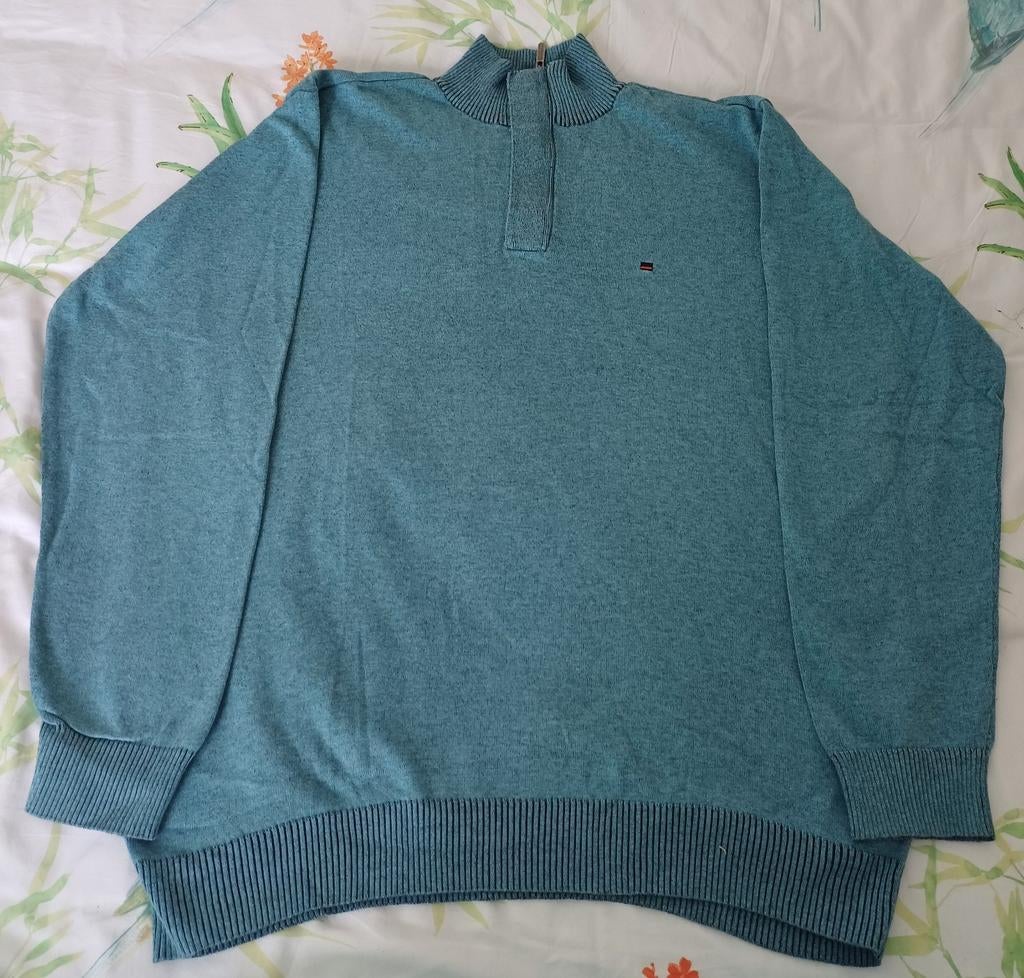 State of Art Nieuwe Katoenen Trui - Maat 54/56 - Turquoise, State of Art, Blauw, Ophalen of Verzenden, Maat 56/58 (XL)
