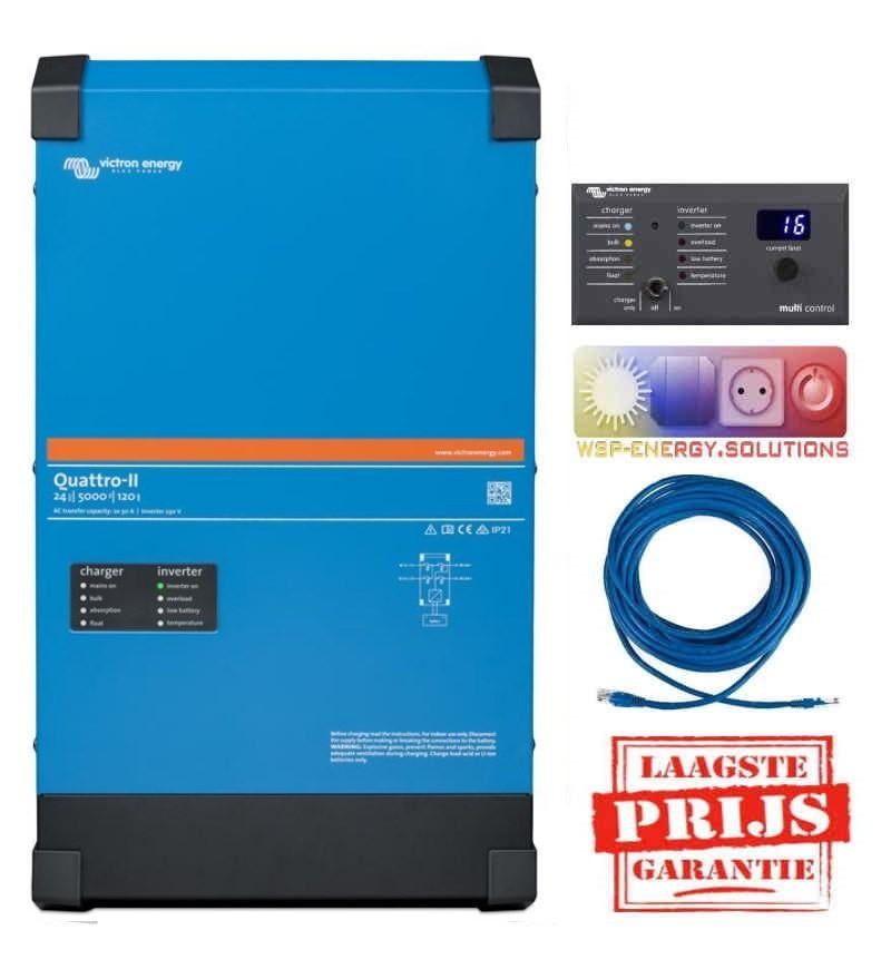 Victron Quattro II 24/5000/120 pakket, Verzenden, Nieuw, Overige typen
