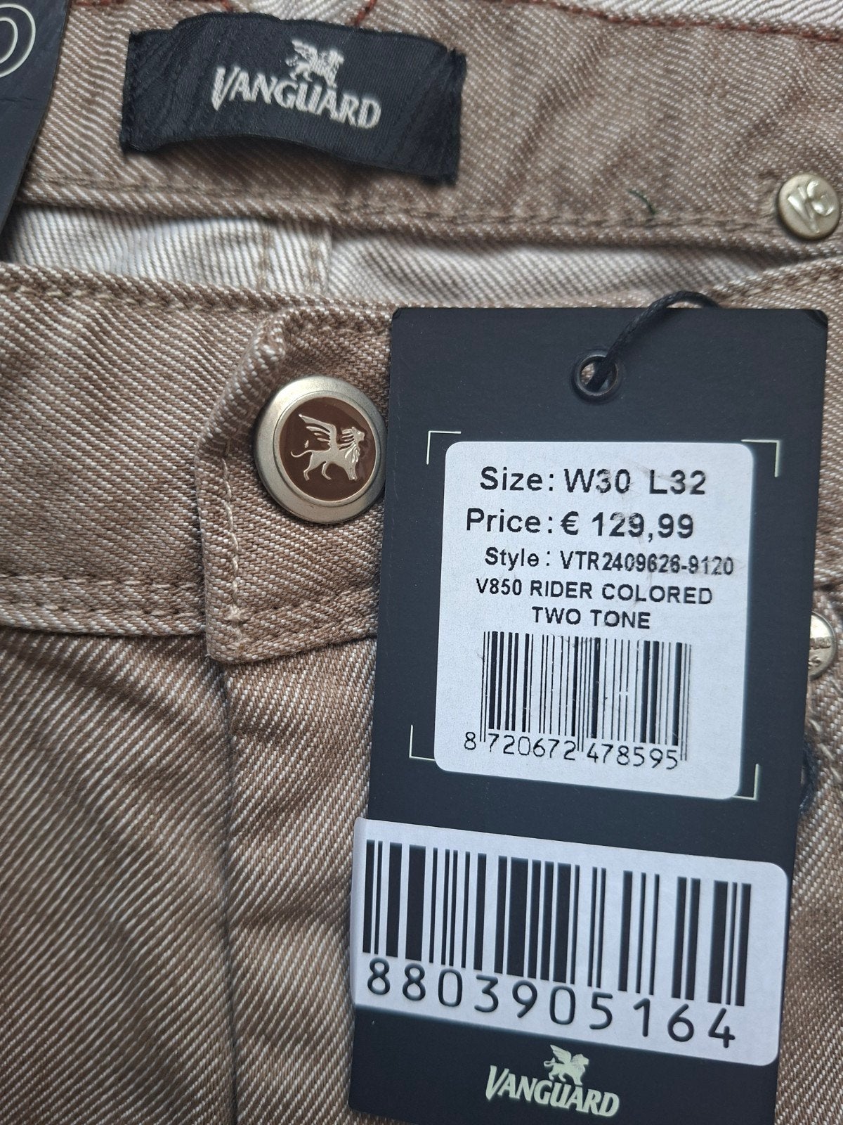 VANGUARD V850 slimfit jeans W30 L32, Overige kleuren, Nieuw, W32 (confectie 46) of kleiner, Ophalen of Verzenden