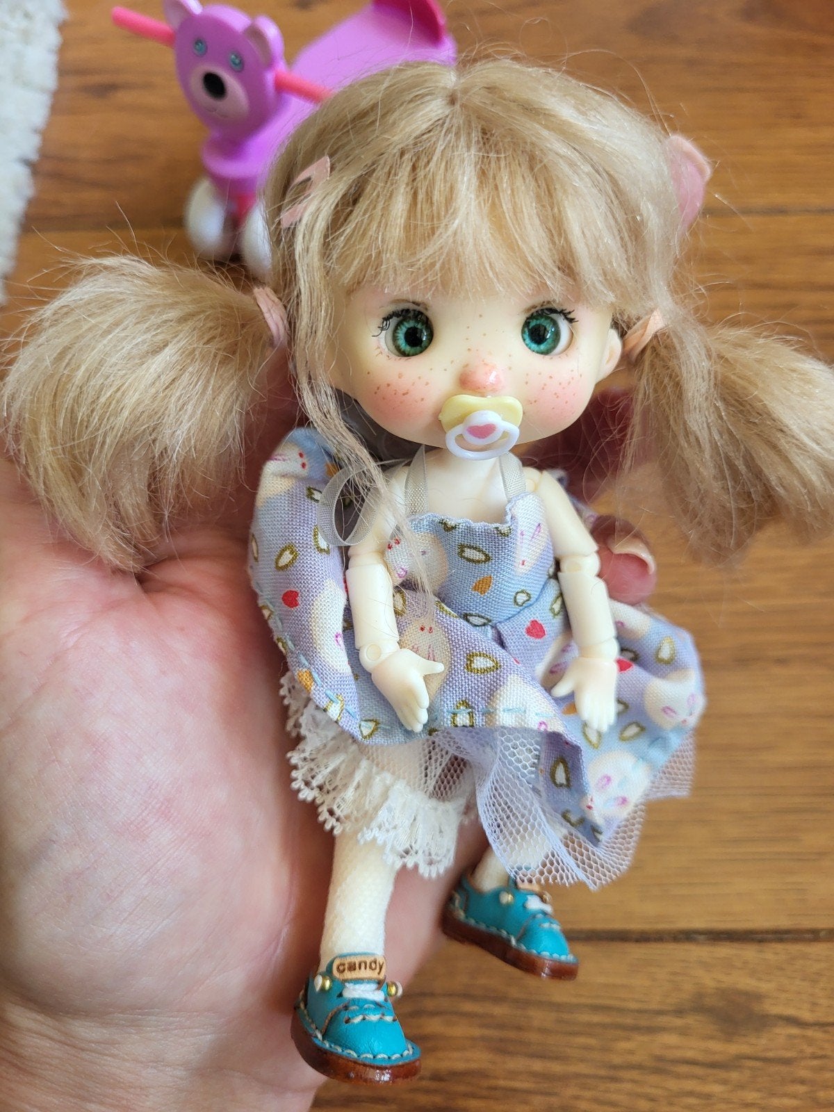 schattige bjd ob11 , fullset pop, in nieuw staat., Ophalen of Verzenden, Zo goed als nieuw, Pop