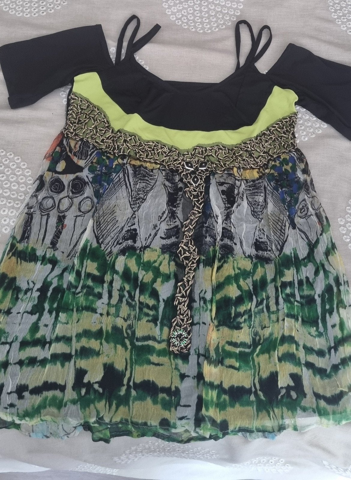 Save the Queen! shirt maat 40 (M), Maat 38/40 (M), Meerkleurig, Save the Queen!, Ophalen of Verzenden