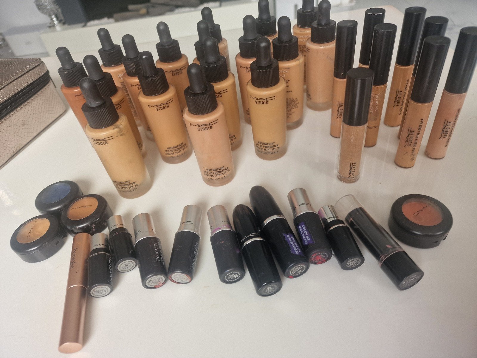 Grote collectie MAC Studio make-up en accessoires, Ophalen of Verzenden, Gehele gezicht