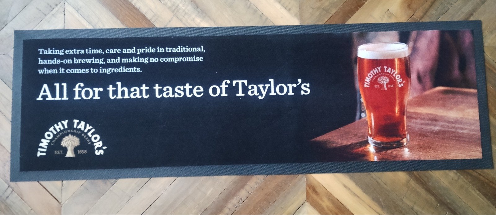 Timothy Taylor's bier barmat, Ophalen of Verzenden, Nieuw, Overige typen, Overige merken