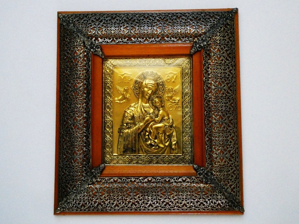 Icoon Onze-Lieve-Vrouw van Altijddurende Bijstand, Antiek en Kunst, Ophalen of Verzenden