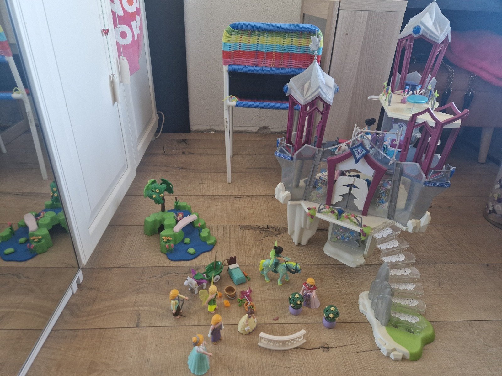 playmobiel magic kristallen paleis en extra's, Ophalen, Zo goed als nieuw, Meisje