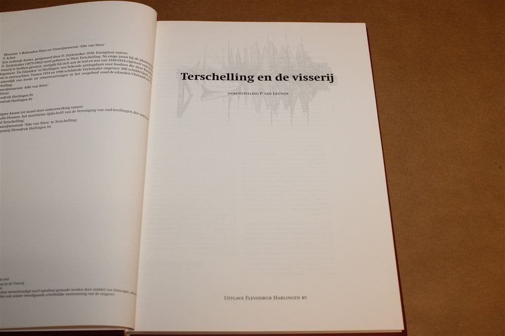 Terschelling en de Visserij — Maritieme Geschiedenis, Ophalen of Verzenden, Zo goed als nieuw