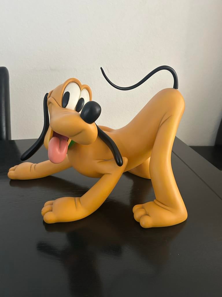 Grote Pluto Figuur - Disney Collectible Collectible, Verzamelen, Disney, Ophalen, Goofy of Pluto, Zo goed als nieuw, Beeldje of Figuurtje