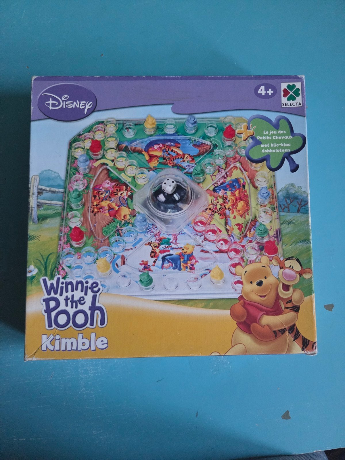 Disney Winnie the Pooh Kimble Bordspel, Een of twee spelers, Ophalen of Verzenden, Gebruikt, Selecta
