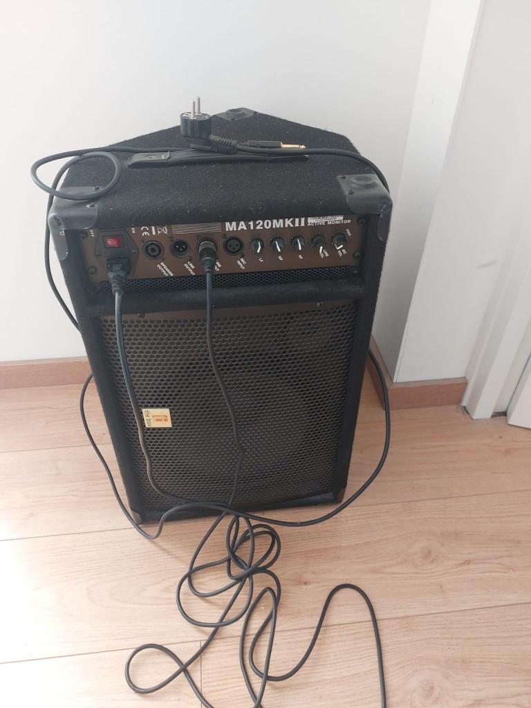 “the box” MA120 MKII active stage monitor / PA speaker, Ophalen, Gebruikt, Minder dan 500 watt, Monitor(versterker)