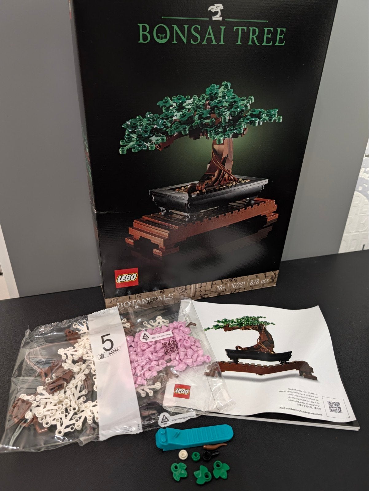 Lego 10281 Botanicals Bonsai boom, Overige thema's, Lego, Ophalen of Verzenden, Zo goed als nieuw