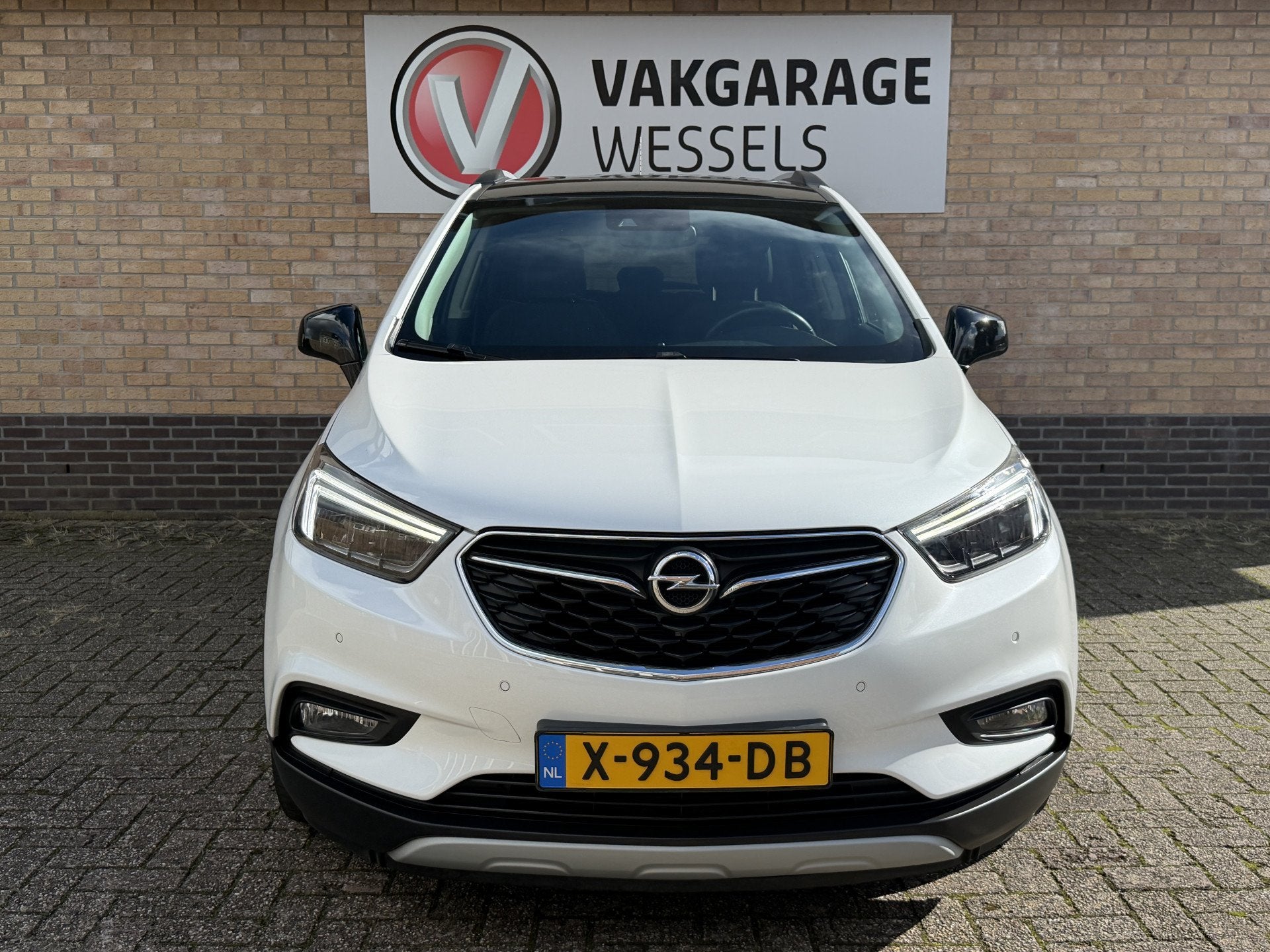 Opel Mokka X 1.4 Turbo Automaat Innovation | Clima | Camera, Auto's, 12 maanden, Gebruikt, Leder en Stof, Wit