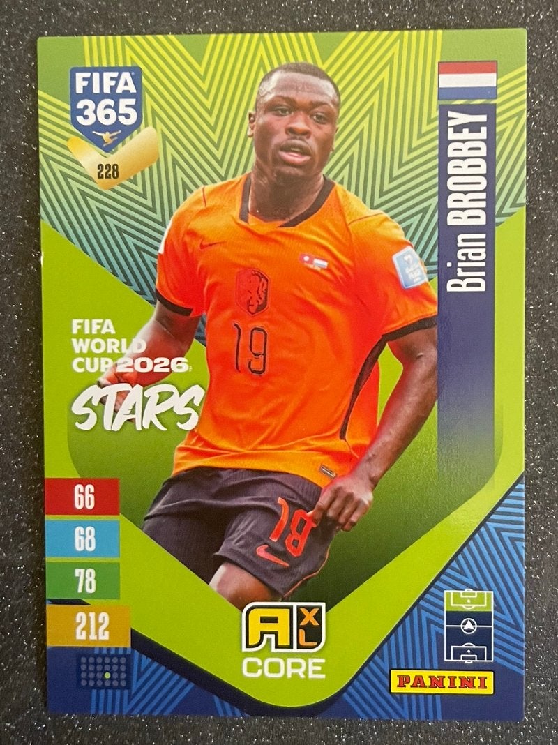 Panini Fifa365 2027   WORLD CUP 2026 STARS   BROBBEY, Verzenden, Zo goed als nieuw, Plaatje