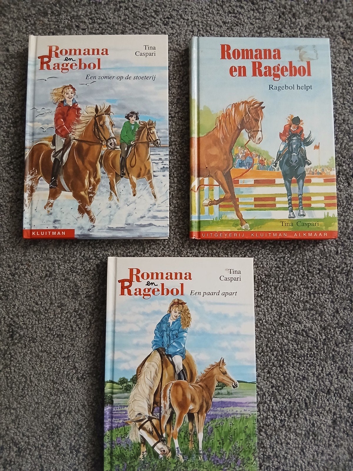 Romana en Ragebol boeken (3 stuks), Ophalen of Verzenden, Gelezen, Tina Caspari, Fictie