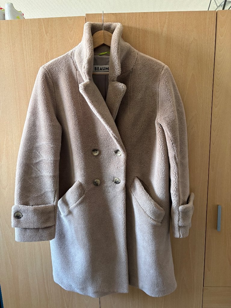 Beaumont teddy jas, Beige, Beaumont, Maat 42/44 (L), Ophalen of Verzenden