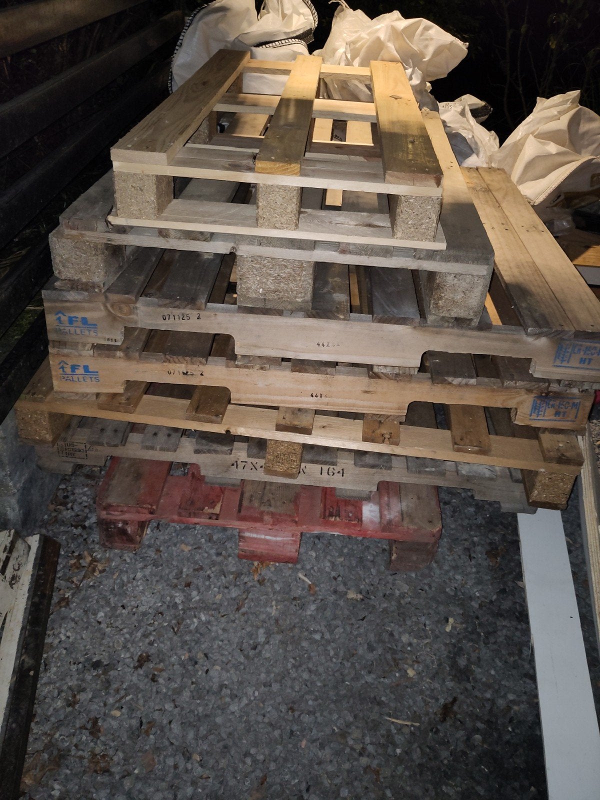 pallets 7 stuks, Ophalen, Overige typen