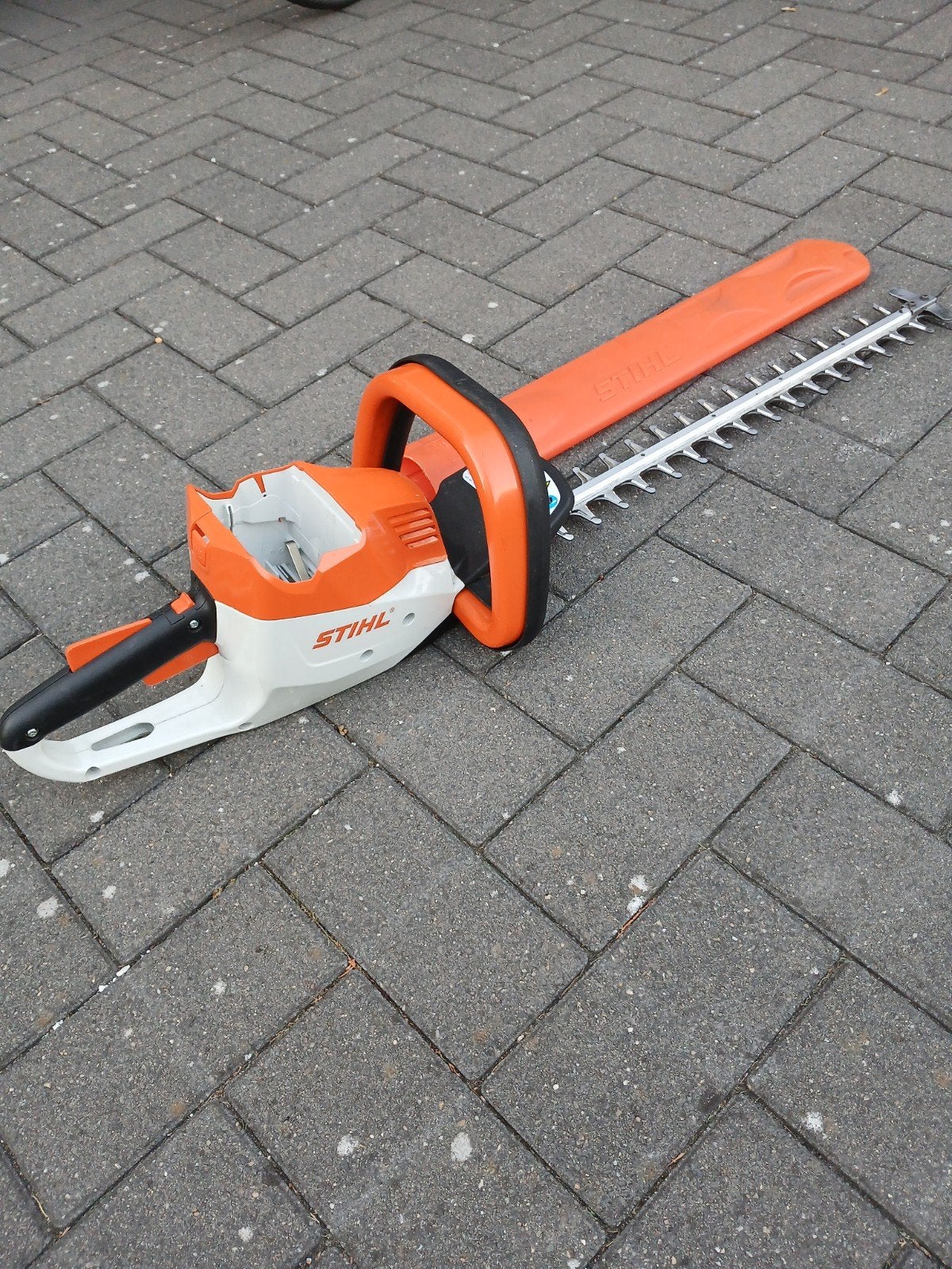 Stihl HSA 56 heggenschaar - nagekeken en geslepen, Ophalen of Verzenden, Gebruikt, Accu, Stihl
