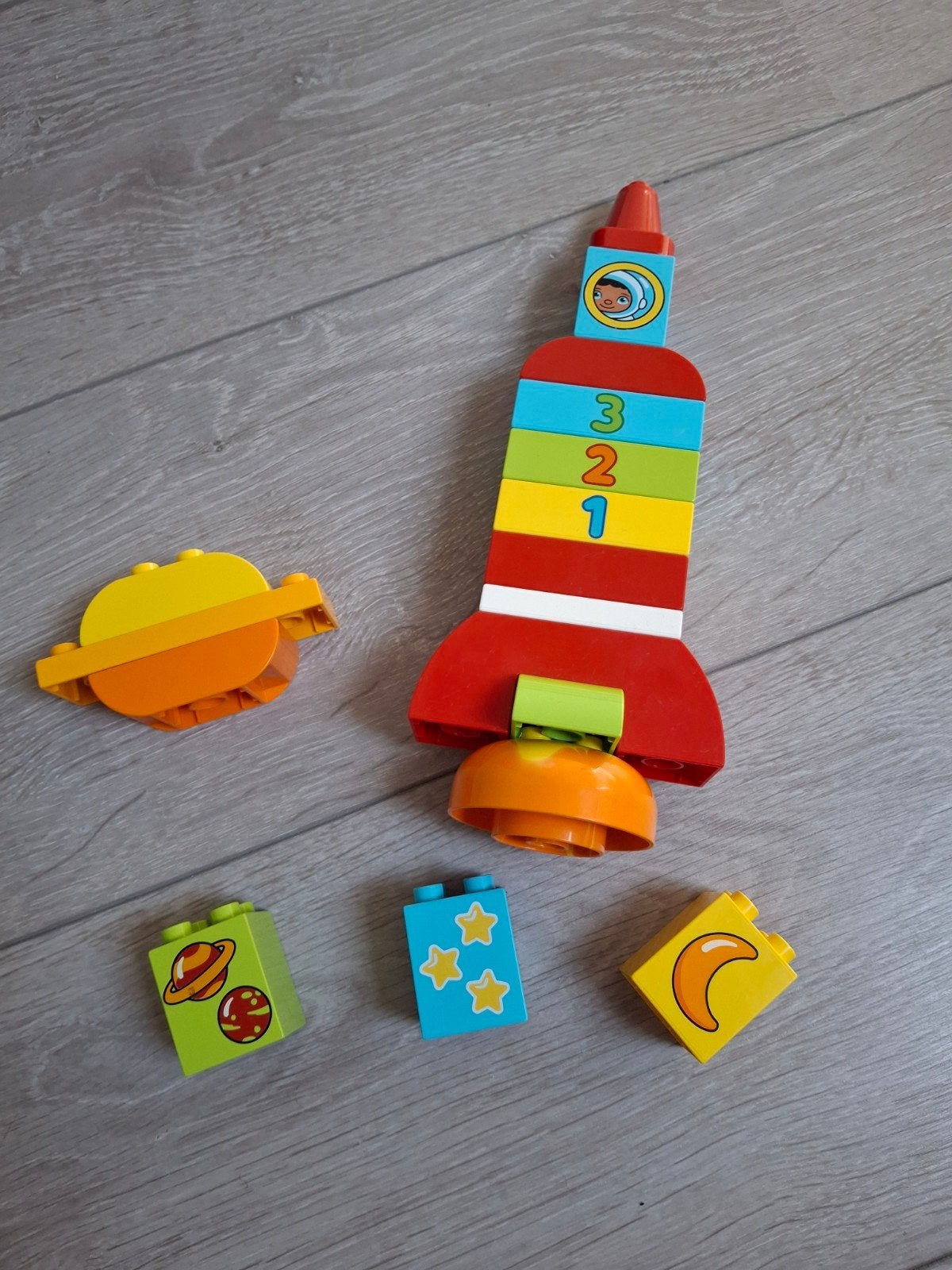 Duplo mijn eerste raket 10815, Ophalen, Zo goed als nieuw, Duplo, Complete set