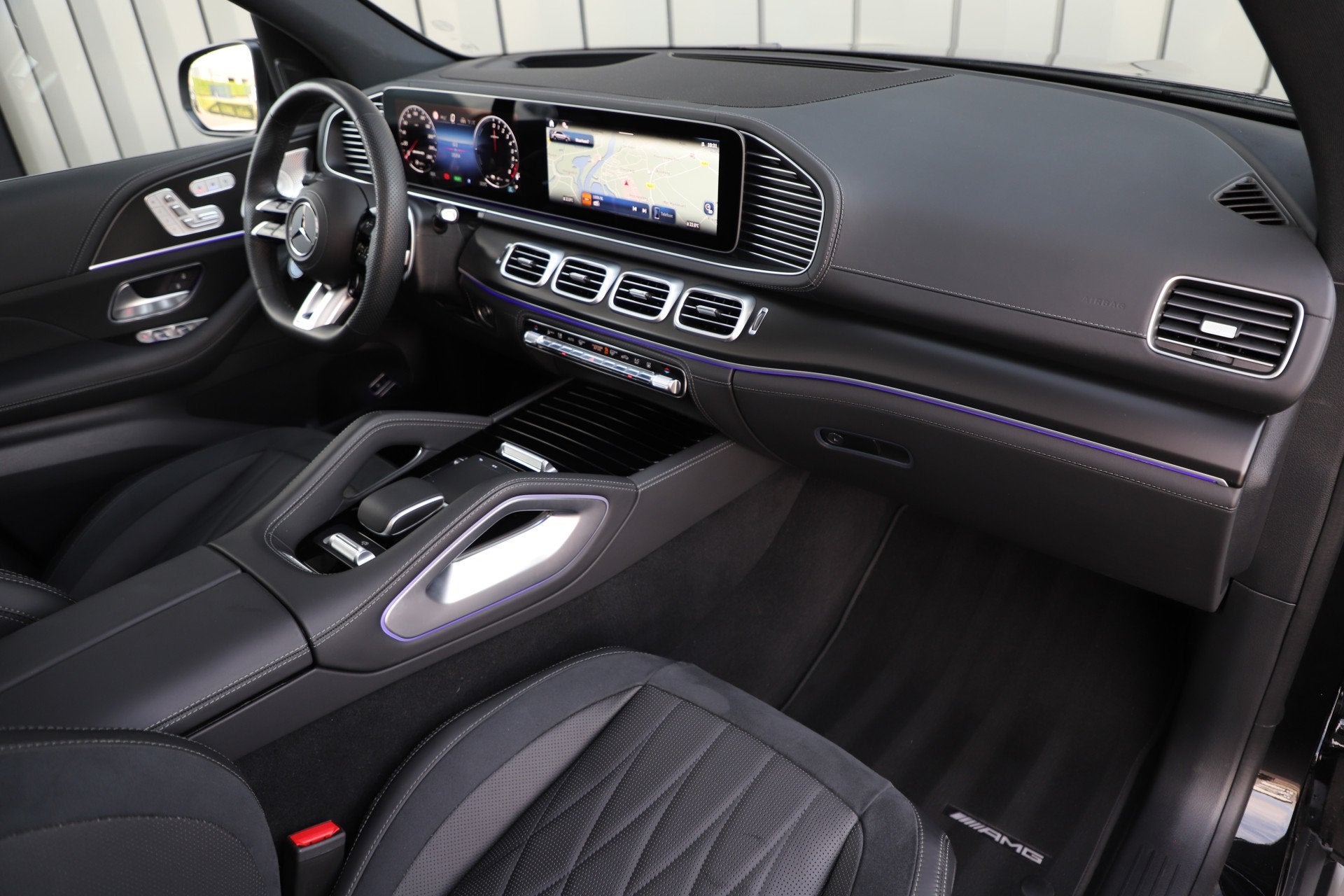 Mercedes-Benz GLE AMG 53 Hybrid 4MATIC+ | 544PK | Luchtverin, Auto's, Automaat, Dealer onderhouden, 77 km/l, Gebruikt