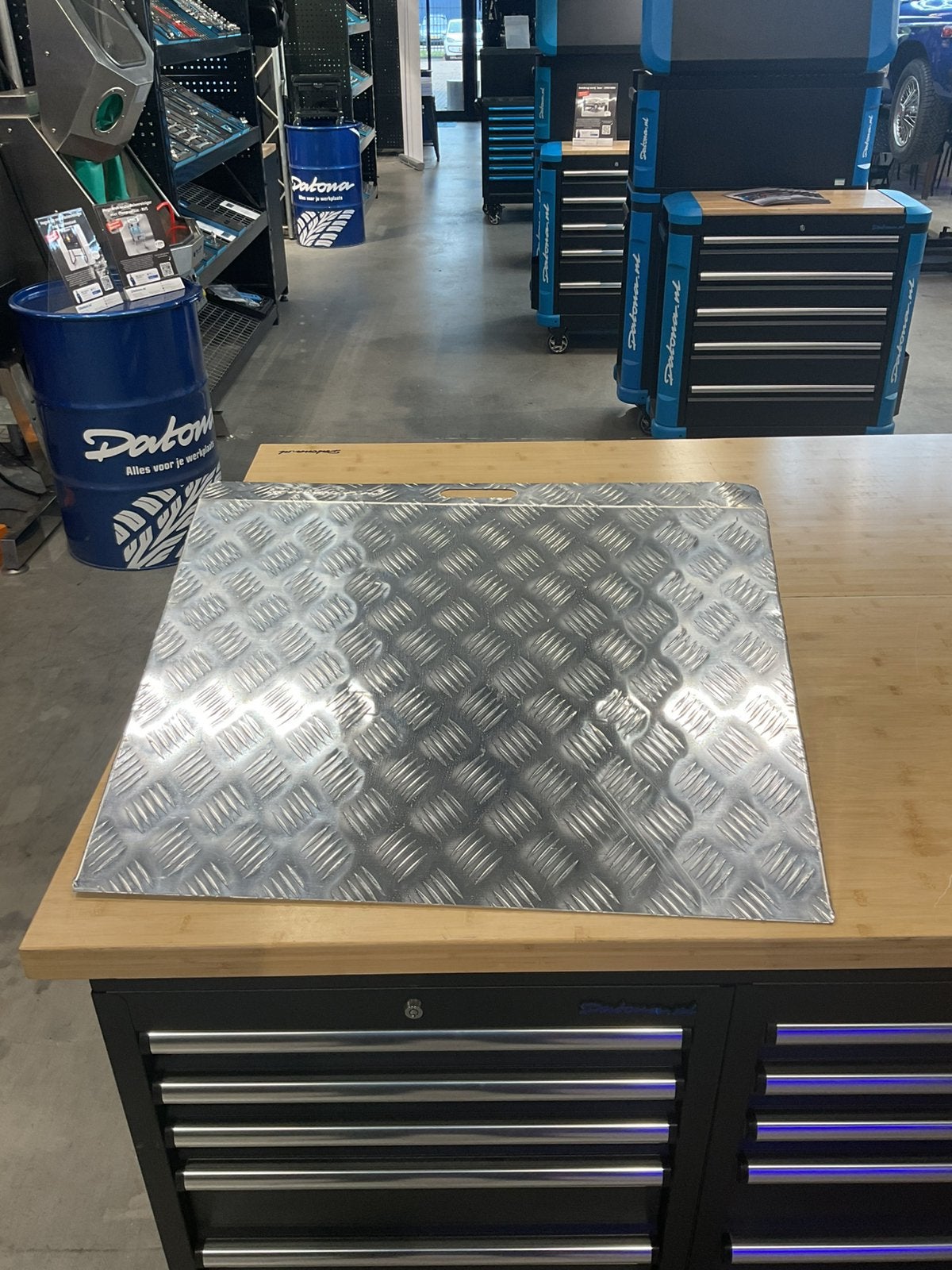 Aluminium drempelhulp, drempelplaat, traanplaat 20cm NU VOOR, Ophalen, Zo goed als nieuw