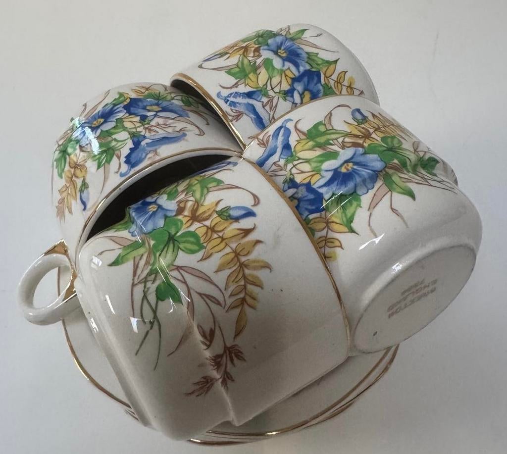 Vintage Brexton England Kop en Schotel – Patroon 7364, Ophalen of Verzenden, Zo goed als nieuw, Overige stijlen, Kop(pen) en/of Schotel(s)