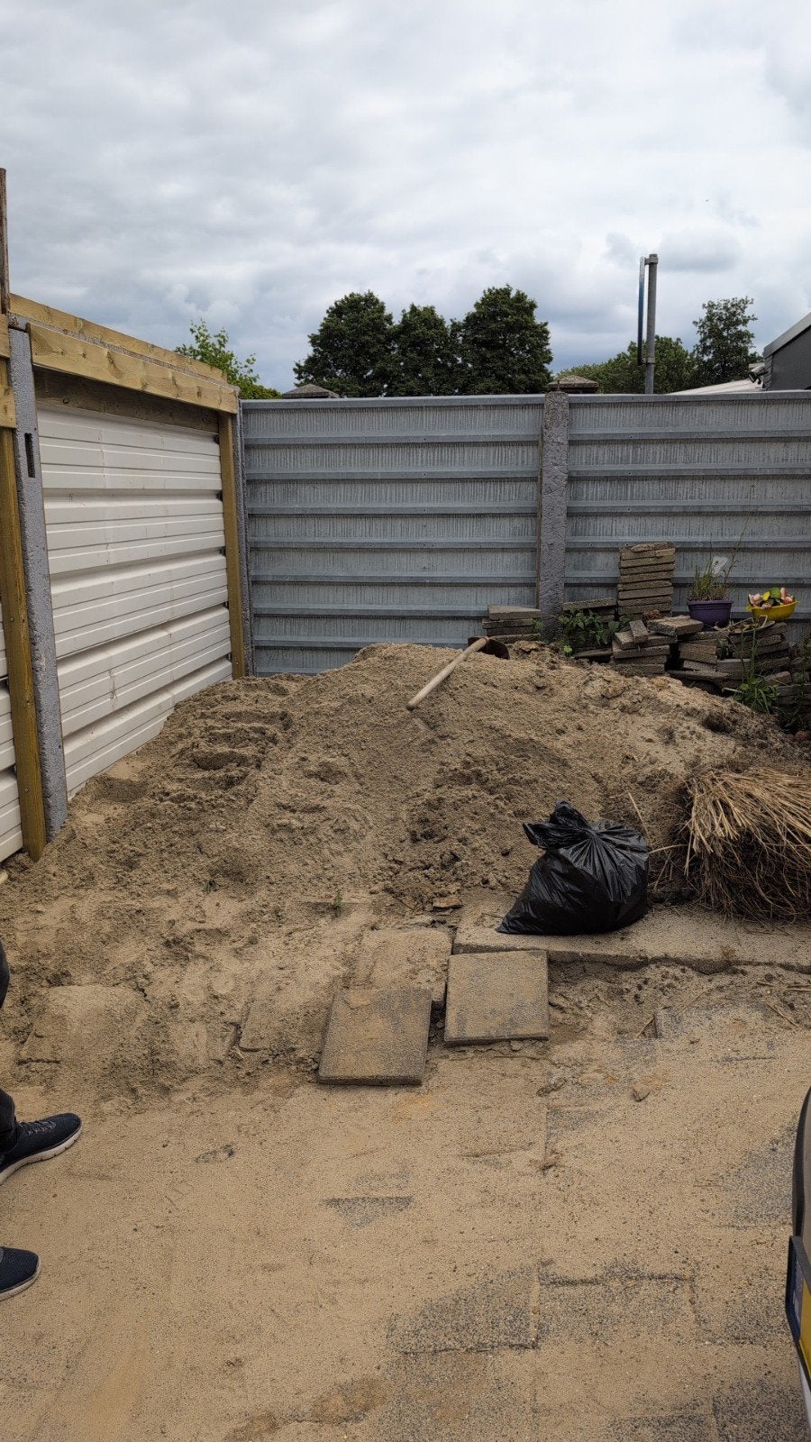 Gratis ophoog-/straatzand af te halen, Tuin en Terras, Zand, Ophalen of Verzenden, Gebruikt, Straatzand