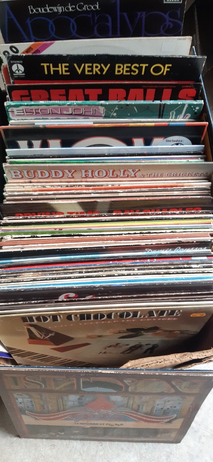 Partij 200 Lp"-s/ jr 60.70/Pop/Soul/Instrum/Nederb/Verzamel, Cd's en Dvd's, Vinyl | Overige Vinyl, Ophalen, Gebruikt, 12 inch