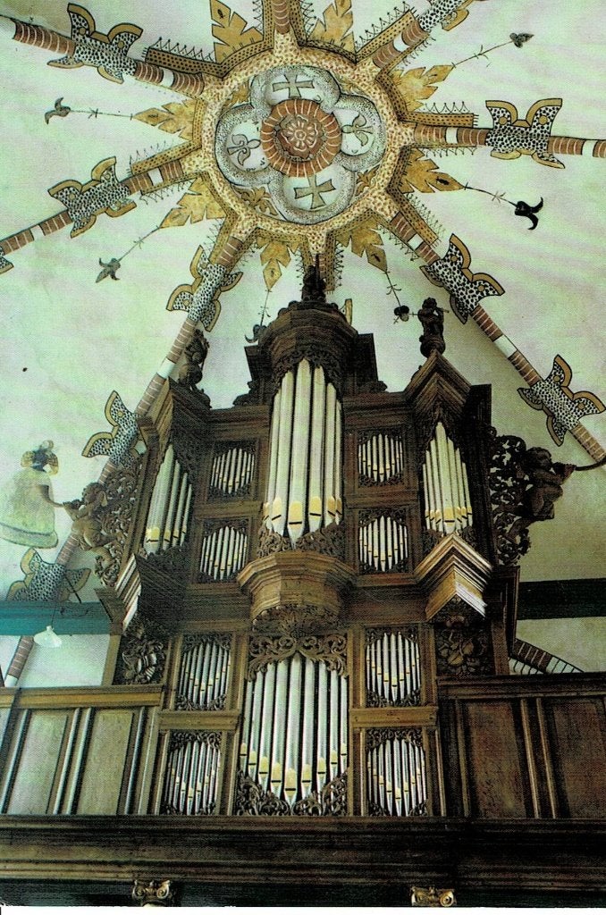 Godlinze, interieur Kerk, Ophalen of Verzenden, Ongelopen, Groningen