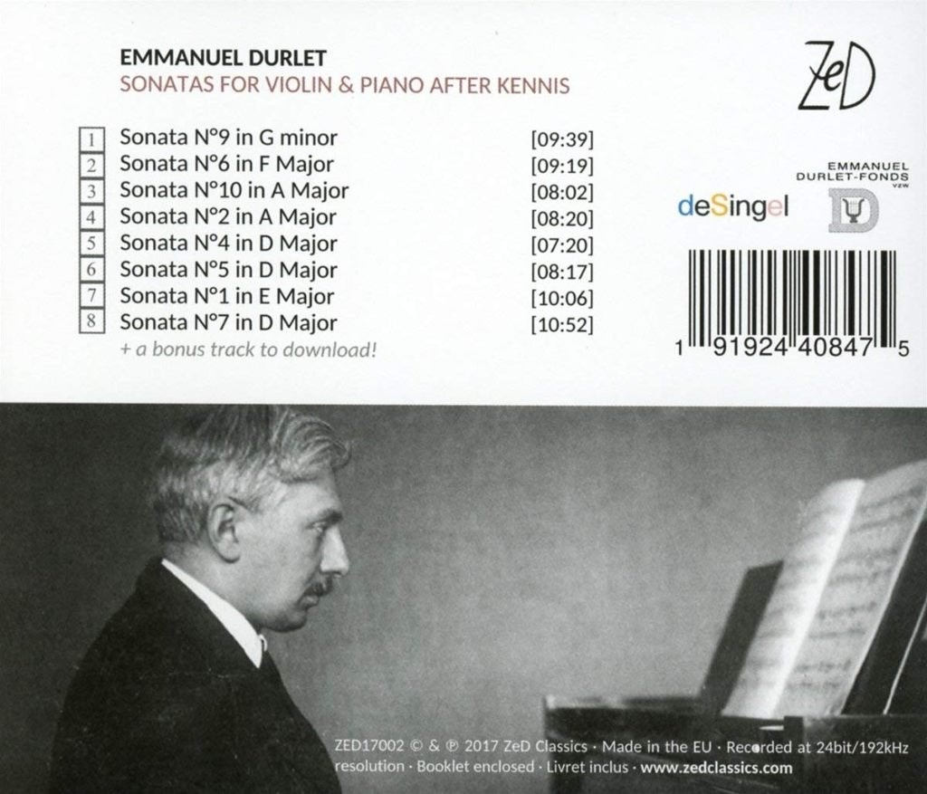 NIEUW Durlet: 9 Sonatas after Kennis / Lawson, Izumi, Ophalen of Verzenden, Modernisme tot heden, Nieuw in verpakking, Kamermuziek
