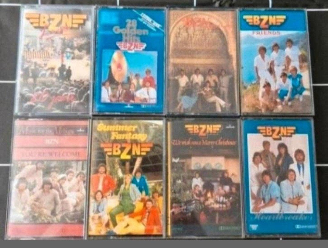 Cassettebandjes BZN, Cd's en Dvd's, Cassettebandjes, Ophalen of Verzenden, Zo goed als nieuw, Overige genres, 2 t/m 25 bandjes