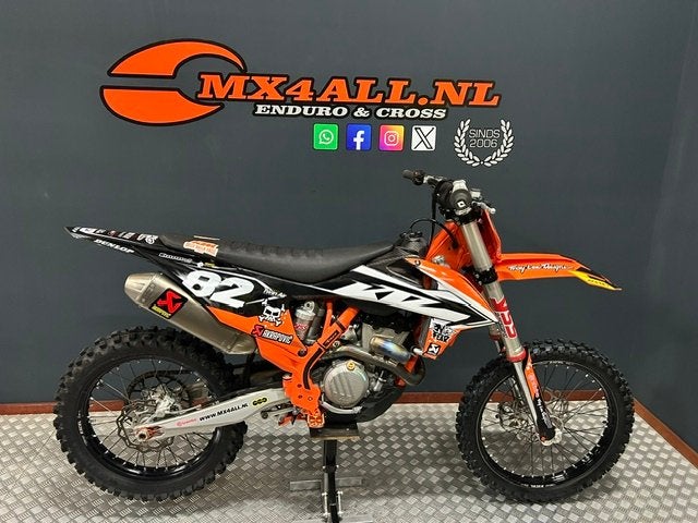 KTM 350 SXF 2022 Akrapovic / YSS Suspension no 250 450 SXF, Crossmotor, 350 cc, Gebruikt, Bedrijf