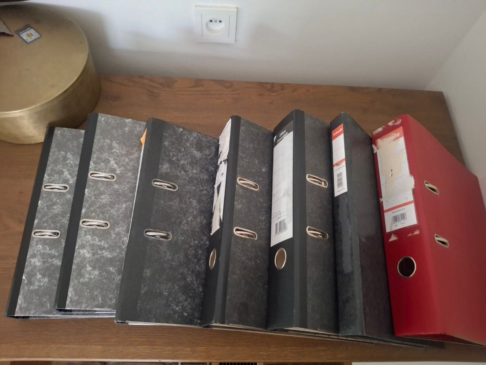 ordners Mappen multo map 2 rings, Ophalen of Verzenden, Gebruikt