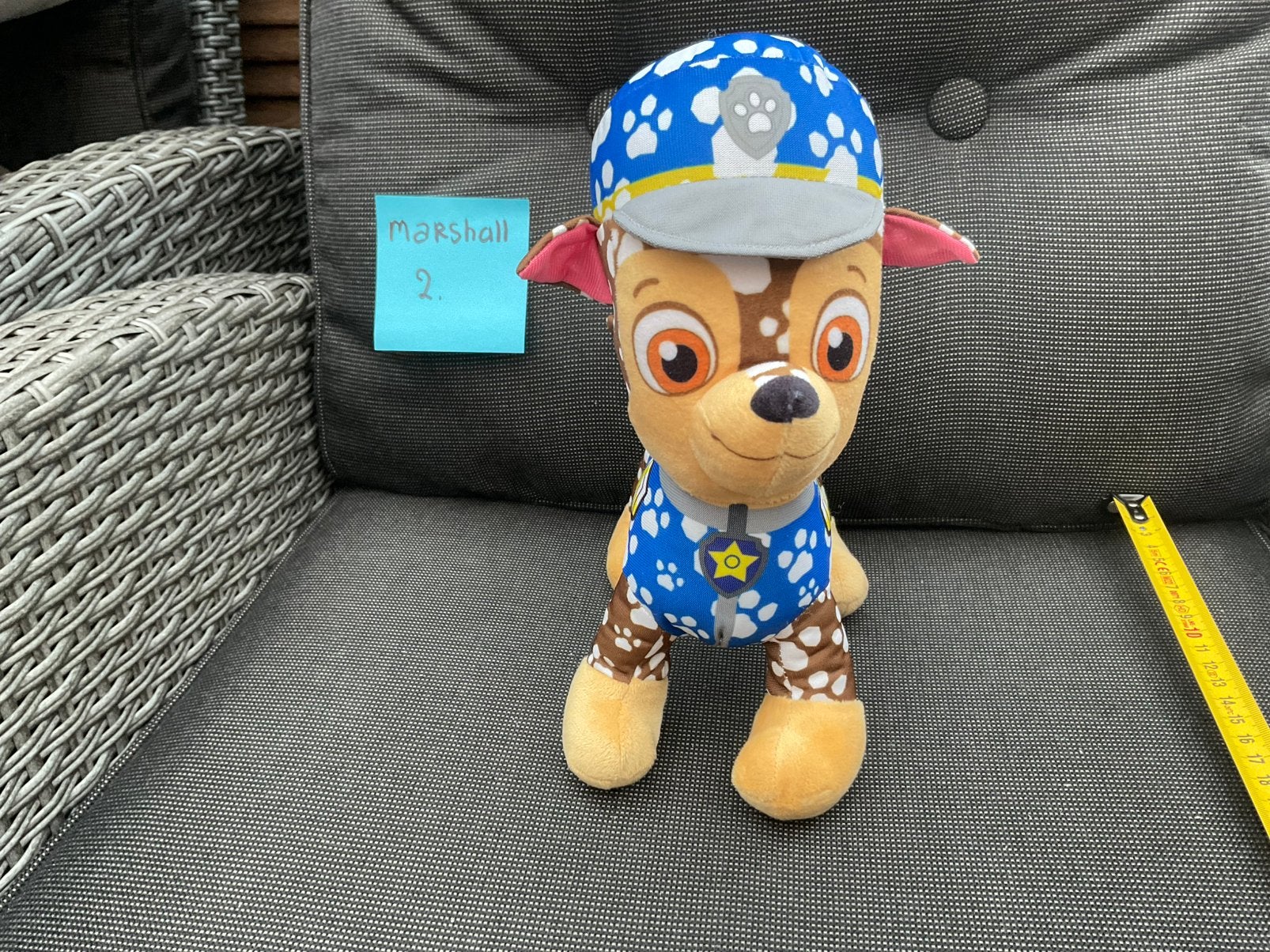 Nieuwe zgan blauwe Marshall knuffel van Paw Patrol, Paw Patrol, Ophalen, Nieuw, Hond