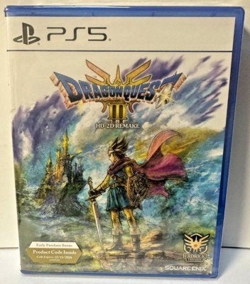 Dragon quest 3 remake Playstation 5, Avontuur en Actie, 1 speler, Ophalen of Verzenden, Zo goed als nieuw