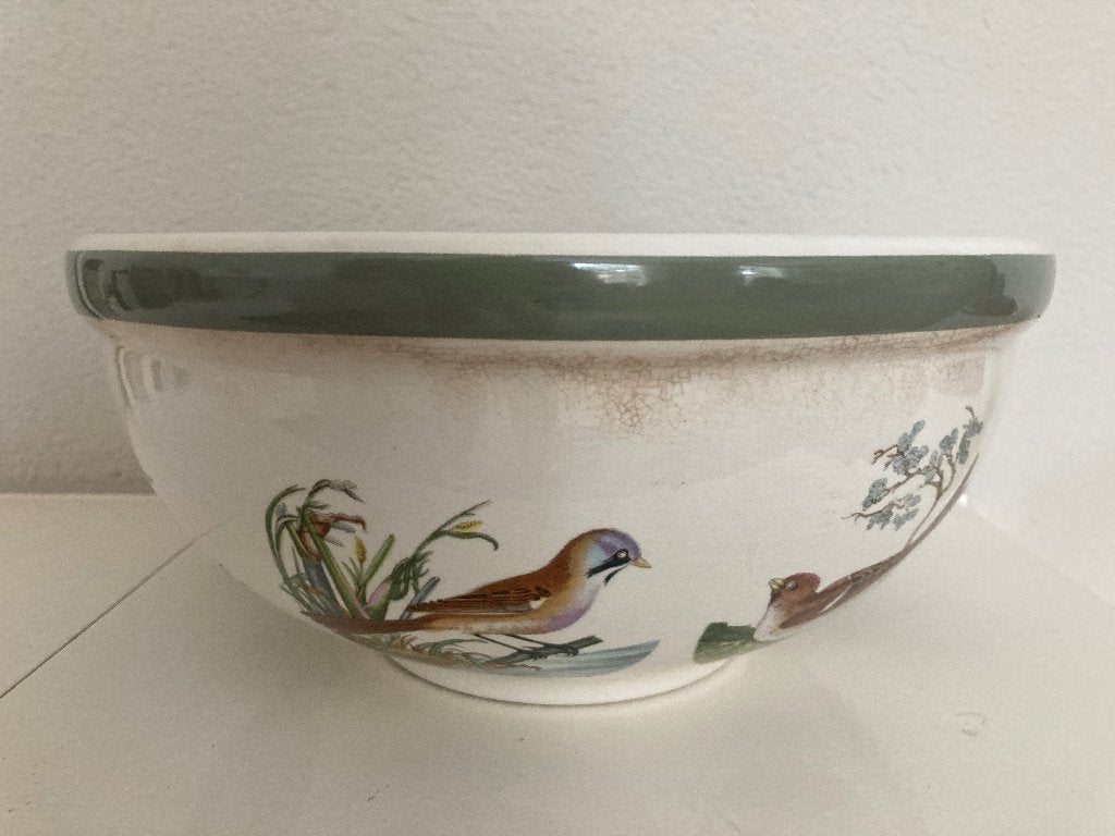 PORTMEIRIONSCHAAL  MET MOOIE AFB. VOGELS, Ophalen of Verzenden