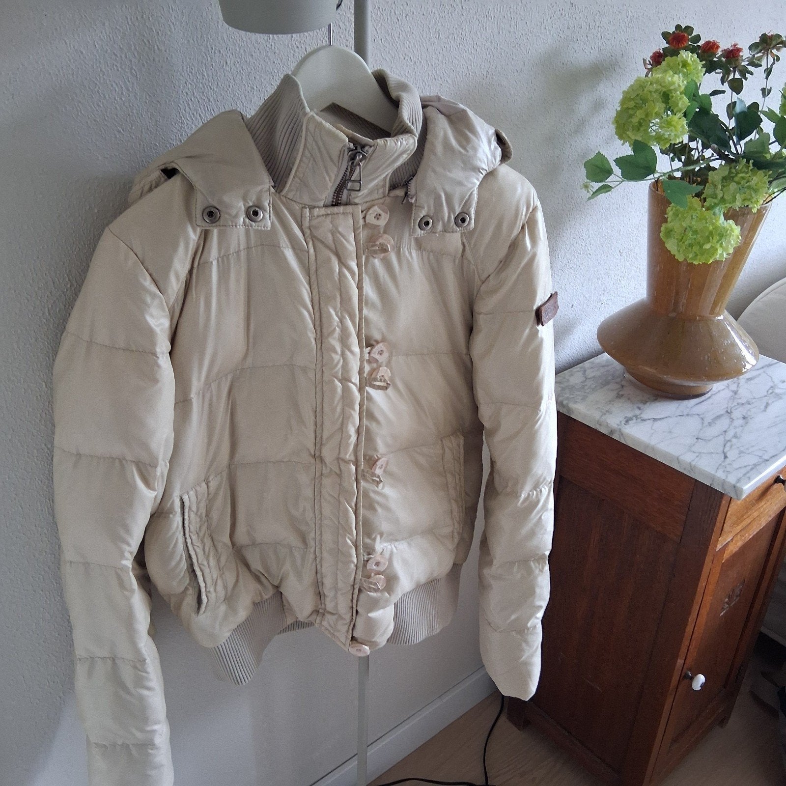 Moscow Kalua Bomber Winterjas - Maat L (valt als M), Kleding | Dames, Ophalen of Verzenden