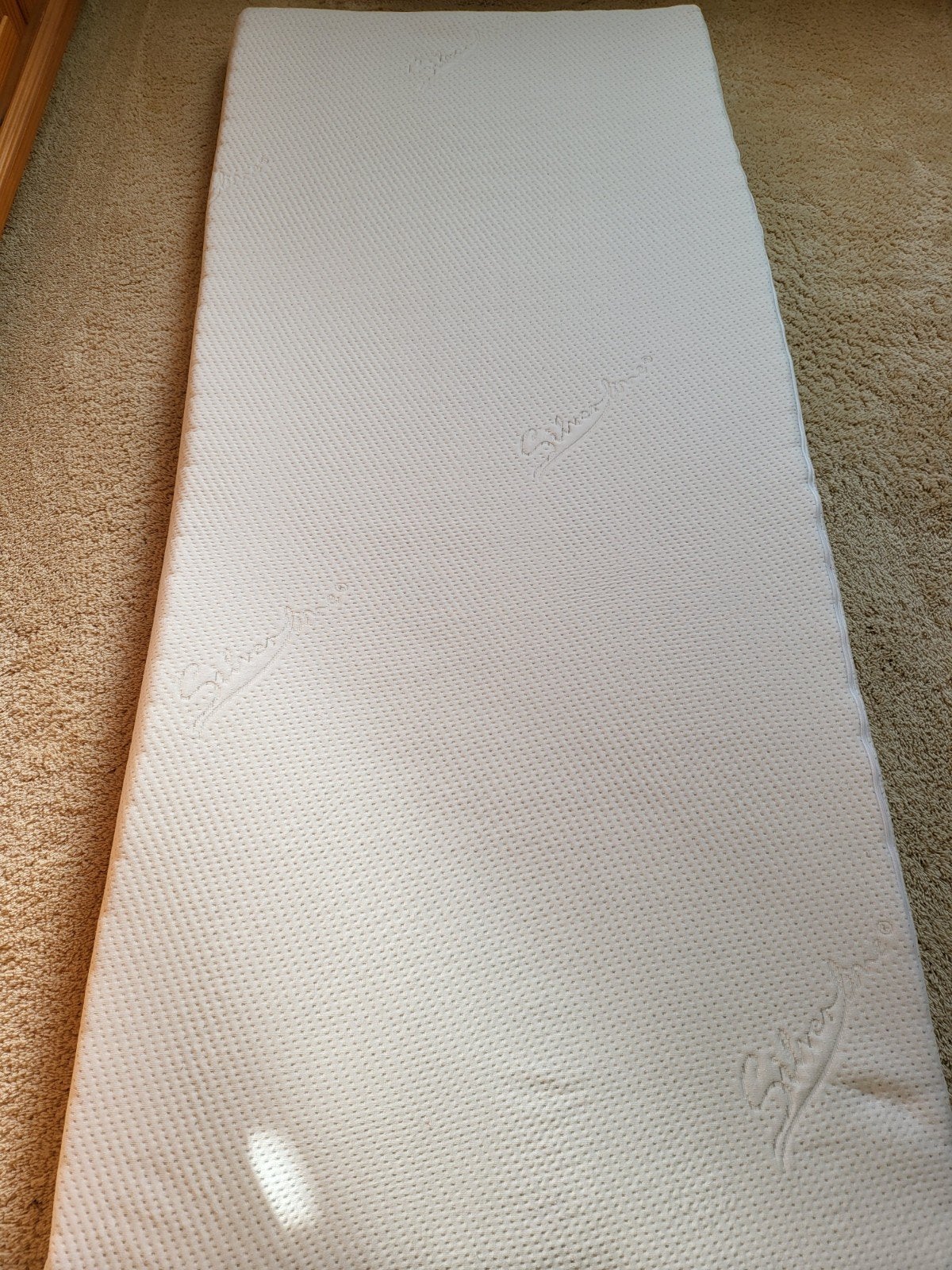 Traagschuim topmatras 90x200cm, Huis en Inrichting, Ophalen, 90 cm, Eenpersoons, Zo goed als nieuw