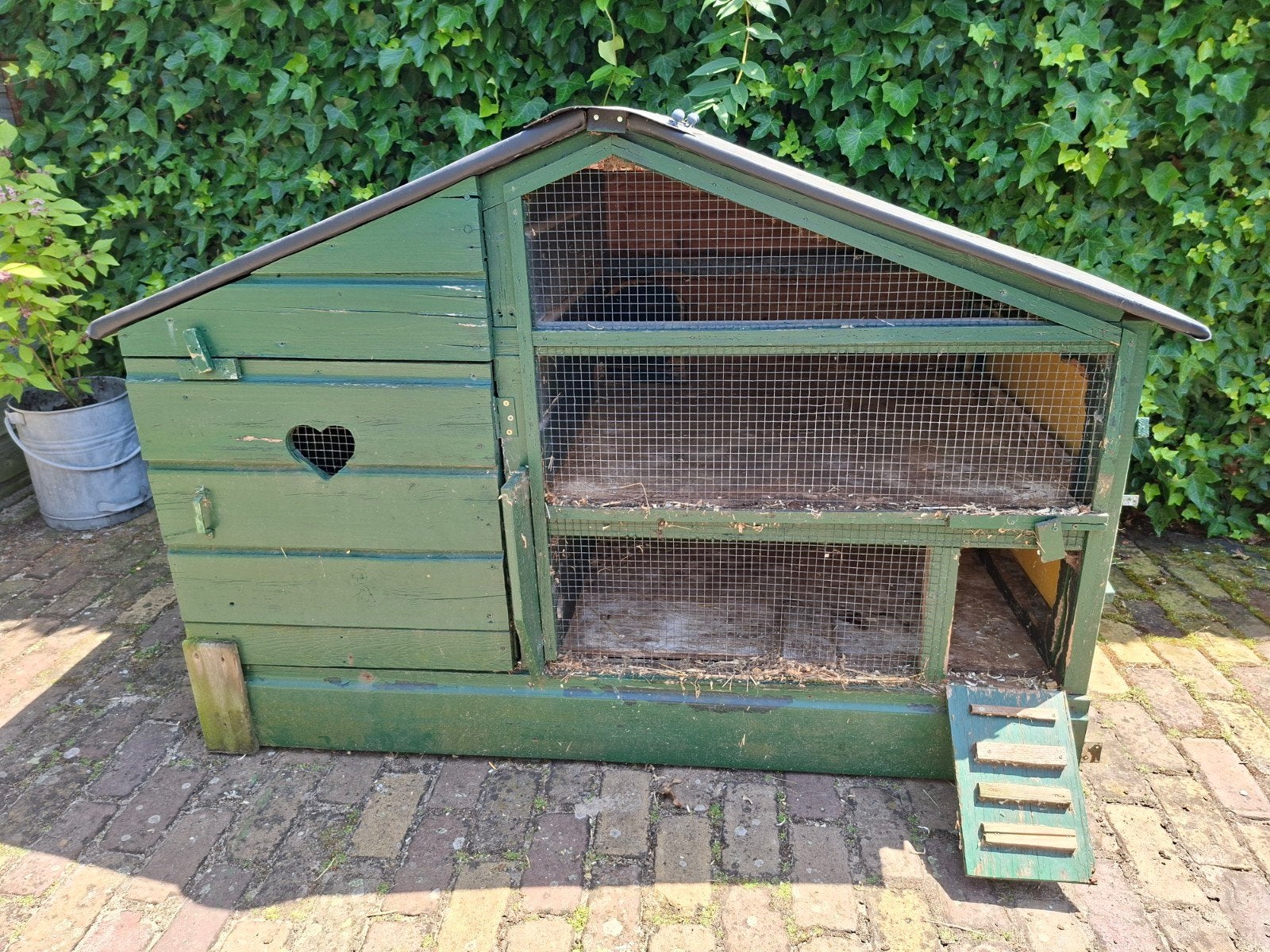 Konijnenhok / caviahok GRATIS!, Ophalen, 90 cm of meer, Konijn, Hok