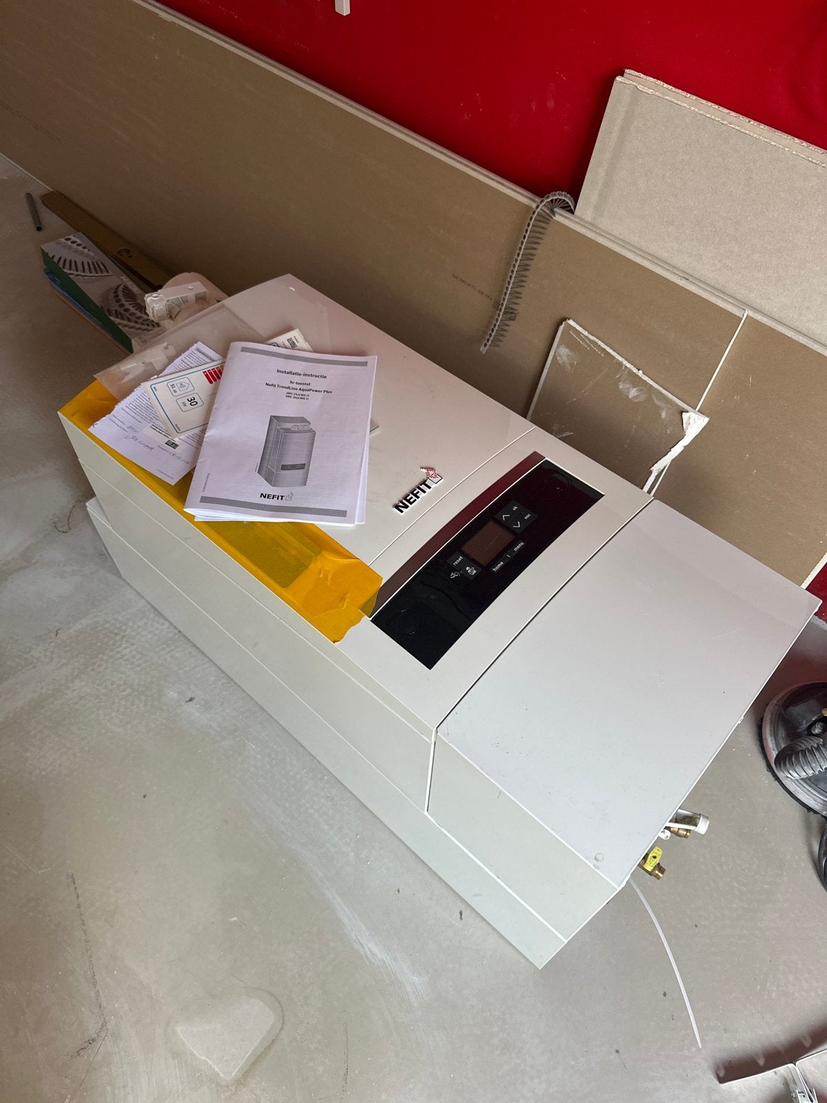 Nefit TrendLine AquaPower Plus HRC30/CW6 II  CV met boiler!, Doe-het-zelf en Verbouw, Ophalen, Gebruikt, Hoog rendement (Hr), Cv-ketel of Combi-ketel