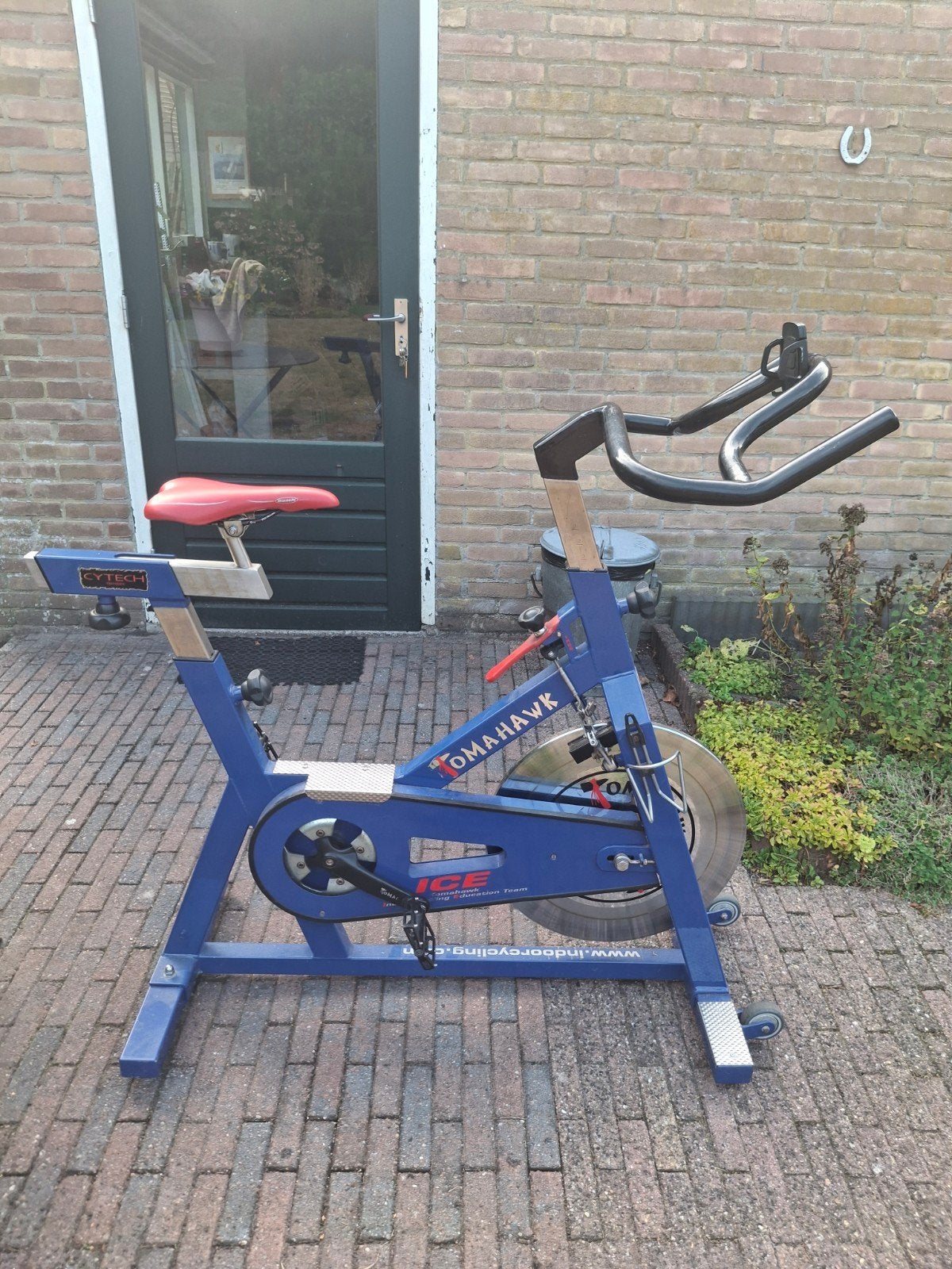 Tomahawk IC-E Spinningfiets, Gebruikt, Spinningfiets, Ophalen of Verzenden, Metaal