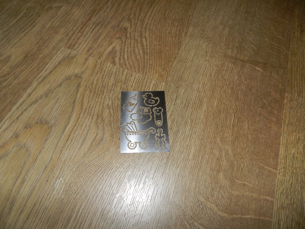 Embossingmal Baby, Ophalen of Verzenden, Zo goed als nieuw, Overige thema's, Pons of Mal