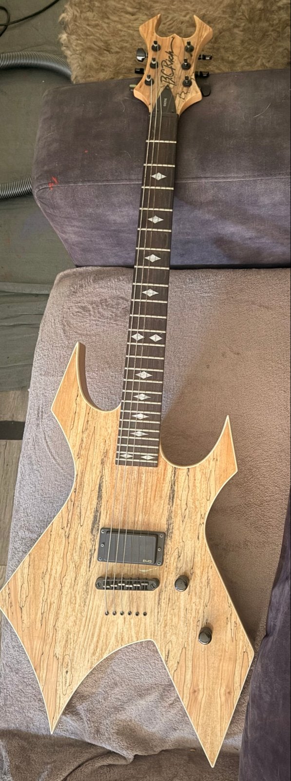 BC Rich Warlock Exotic met EMG, Ophalen, Gebruikt, Solid body, Overige merken
