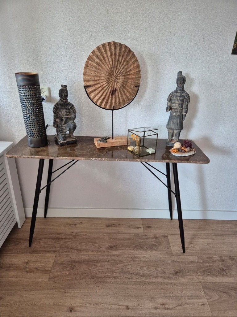 By-Boo Richy sidetable zeer mooi en modern, Ophalen, Overige materialen, Modern / industrieel, 100 tot 150 cm