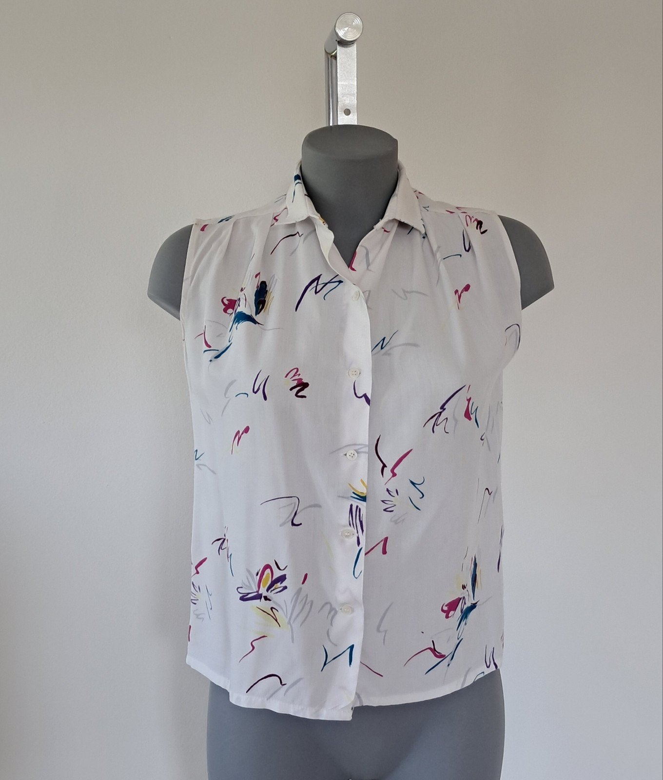Vintage Inwear Luchtige Zomerbloes Maat M Jaren '70, Ophalen of Verzenden, Zo goed als nieuw, Maat 38/40 (M), Korte mouw