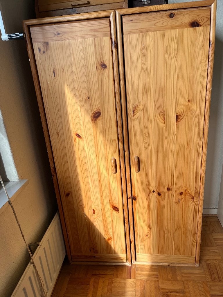 2 grenen kasten met planken, gratis, Ophalen, Minder dan 50 cm, 100 tot 150 cm, 25 tot 50 cm