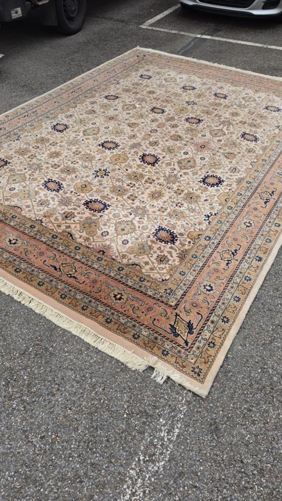 Prachtig mega groot XXL handgeknoopt Perzisch tapijt 350x250, Huis en Inrichting, Perzisch, 200 cm of meer, Ophalen of Verzenden