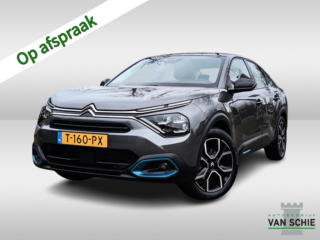 Citroën Ë-C4 X Feel 50 kWh 1e-Eig. & Keurig-Onderh BOVAG-G, Auto's, Citroën, 12 maanden, Gebruikt, Zwart, 24 min