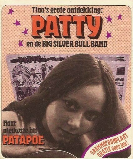 Patty en de Big Silver Bull Band "Patapoe" (Flexi 1972), Gebruikt, Overige formaten, Pop, Fotohoes