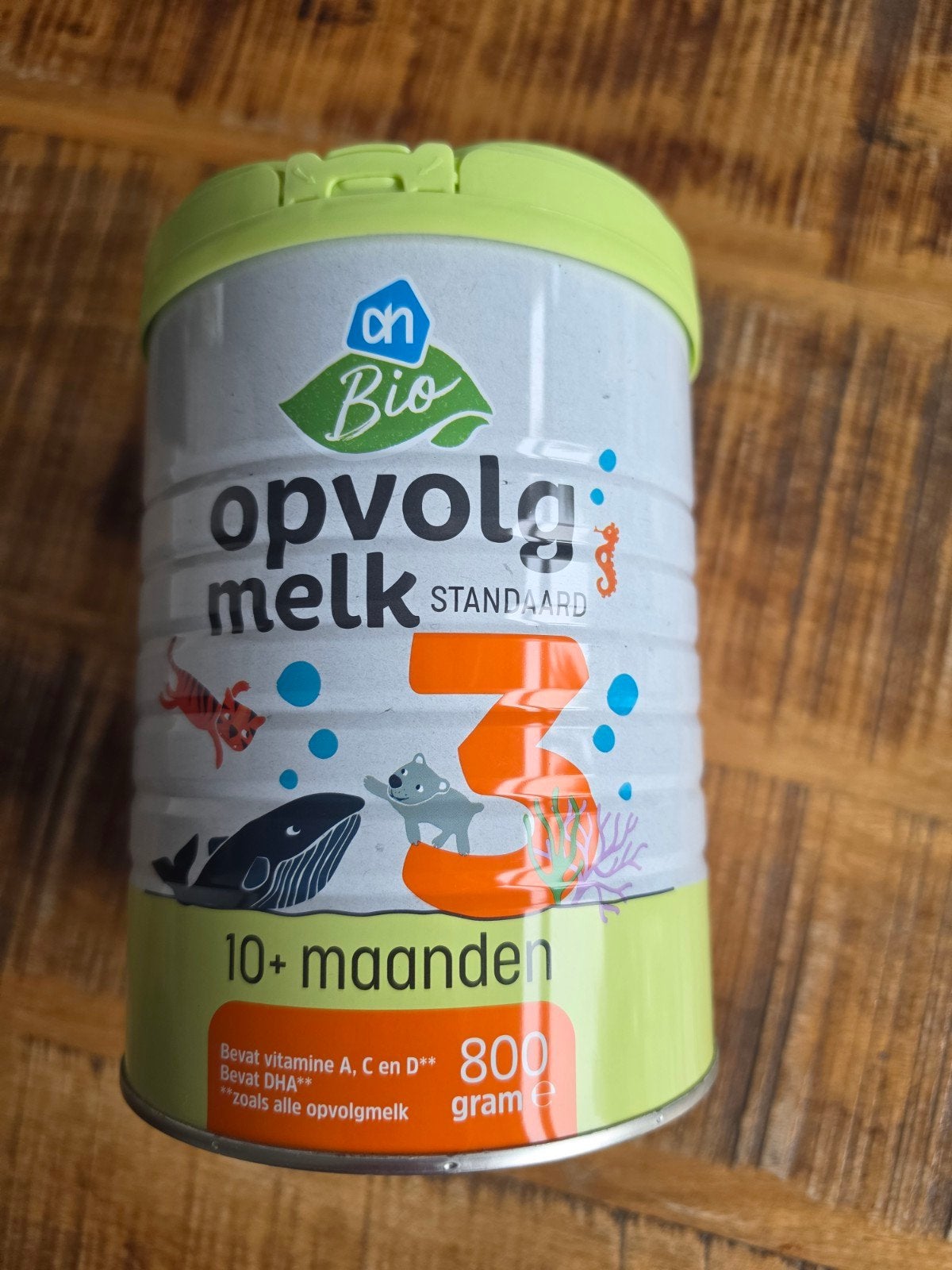 AH Bio Opvolgmelk 3 Standaard 10+ maanden ongeopend, Ophalen, Nieuw, Overige typen, Overige merken