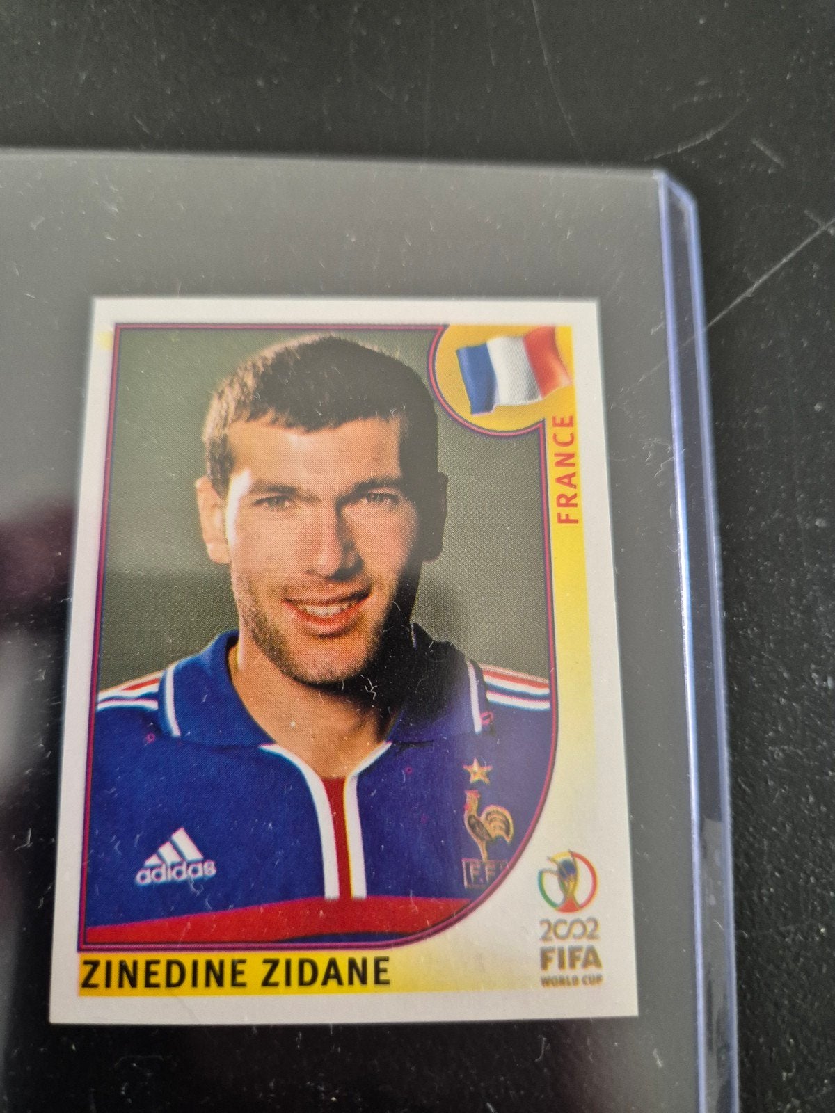 Zinedine Zidane Sticker - FIFA World Cup 2002 Panini, Verzenden