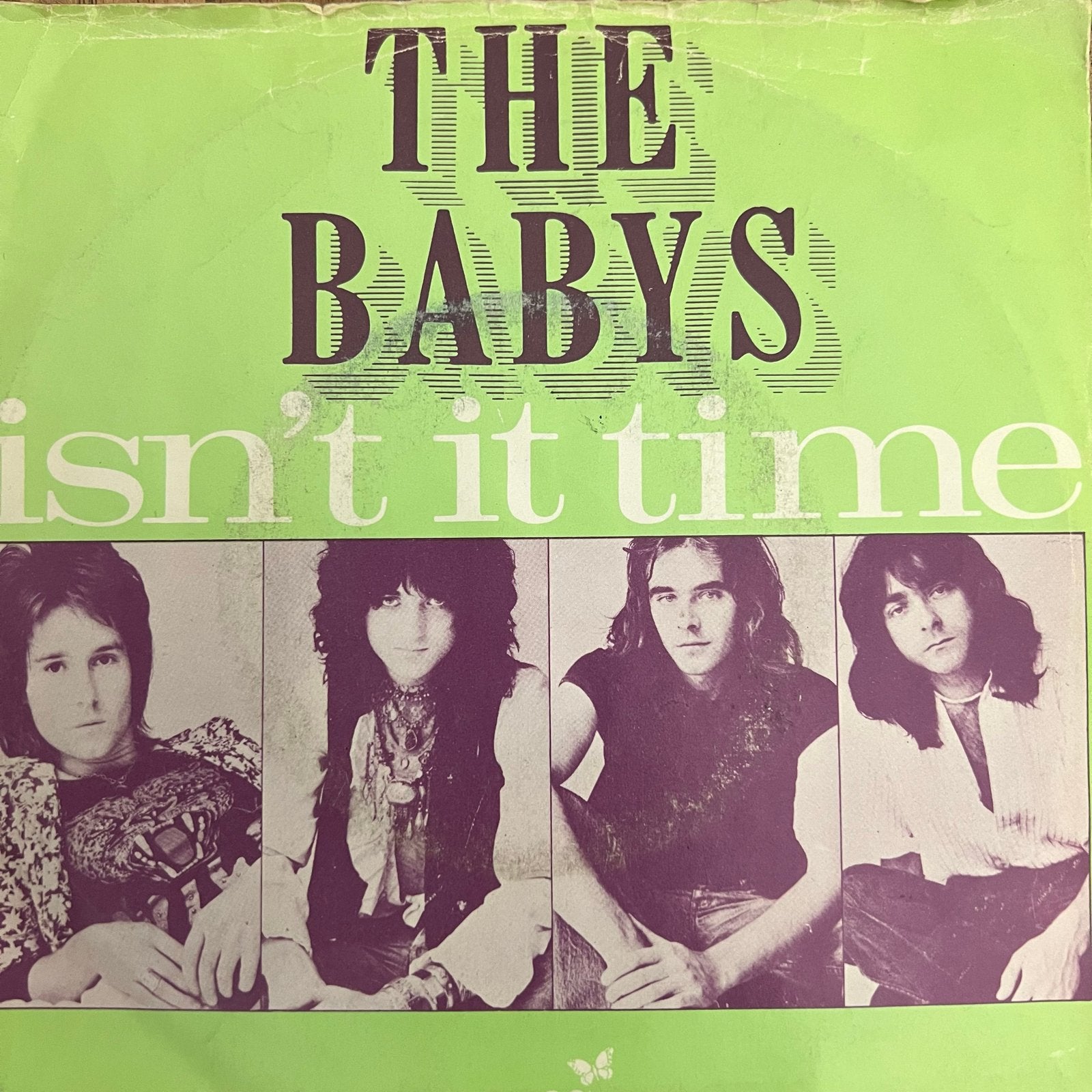 The Babys - Isn't It Time (Vinyl Single), Gebruikt, 7 inch, Pop, Fotohoes